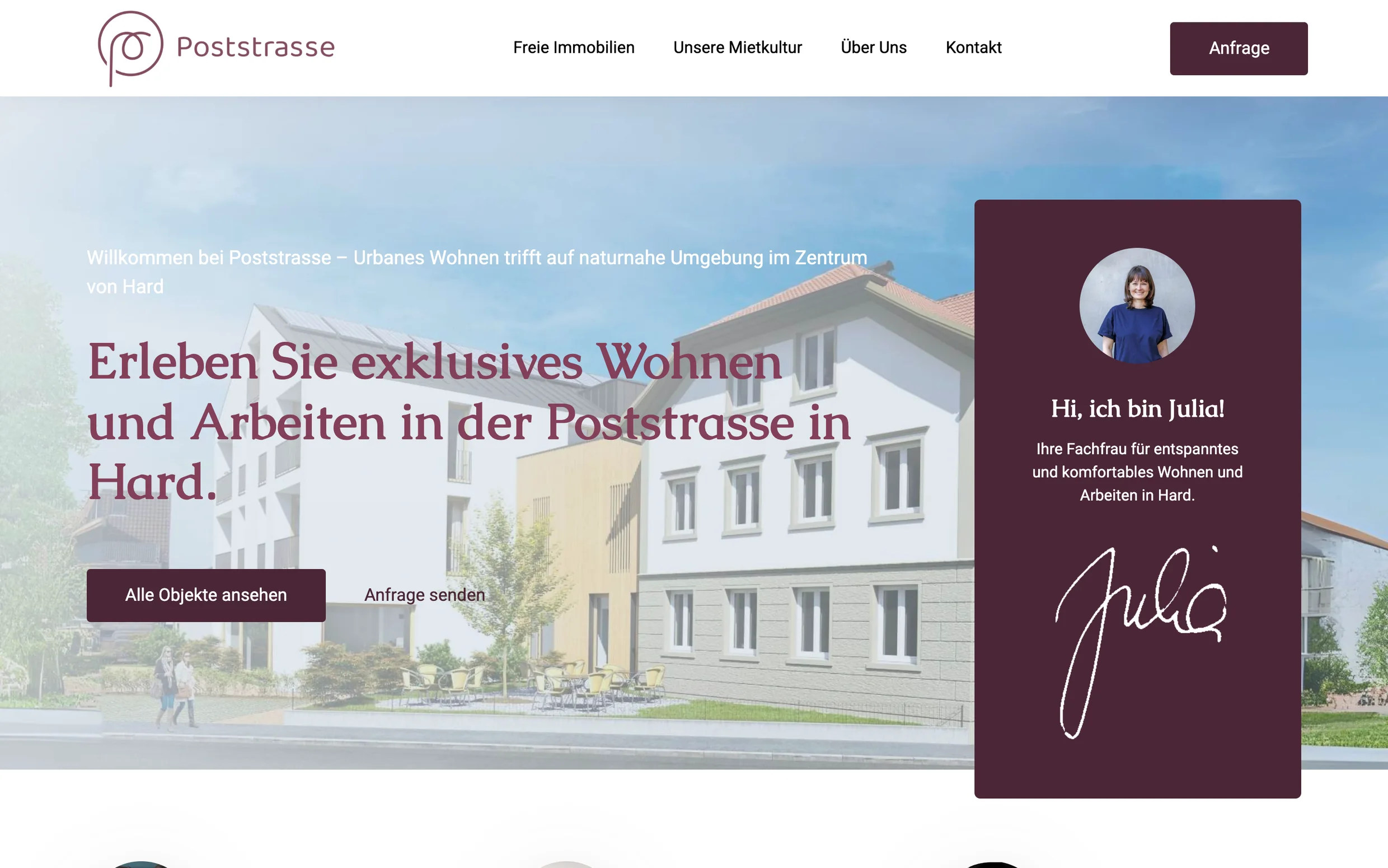 Startseite von Poststrasse